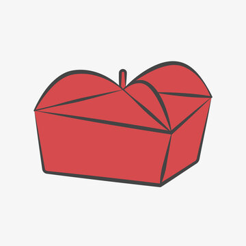 Red biretta hat. Traditional headdress of priests of the Latin rite. Vector illustration