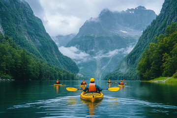 breathtaking view of best kayaking spots in canada showcasing stunning landscapes and crystal-clear waters.