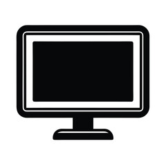 moon crescent stencil icon silhouette vector illustration