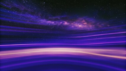 Purple Nebula Universe’s Ever Expanding Beauty