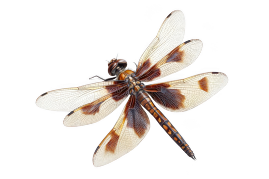 Dragonfly Wings Pattern Details and Texture Insect Macro Nature Close Up