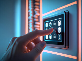 Smart-Home-Steuerung über Wandpanel – moderne Wohntechnik