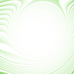 Abstract Green Swirl Background Design