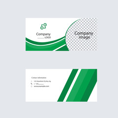 business card template vector illustration banner design icon,