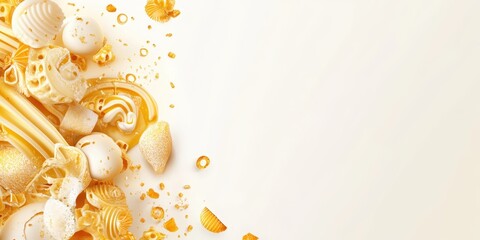 Macaroni and cheese banner