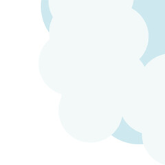 Cloud Corner Shape Minimalist