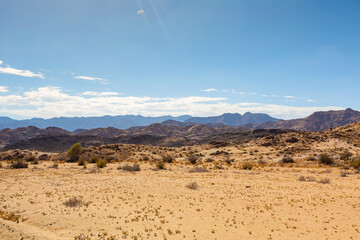 Arid landscape in the Richtersveld National Park