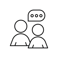 Talk Sphere vector icons stock illustration