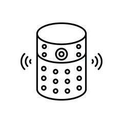 Smart Speak vector icons stock illustration