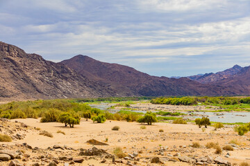 Arid landscape in the Richtersveld National Park