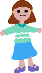 Little girl,children’s day