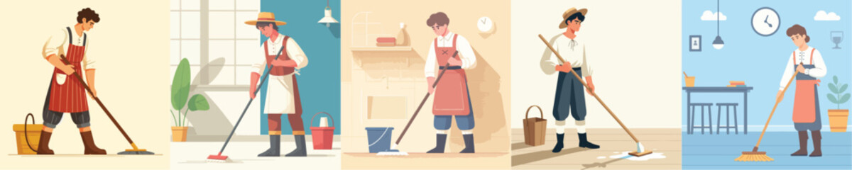 farmer character vector is mopping