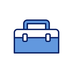Vector Icon of Toolbox, Tools, Equipment, and Storage.