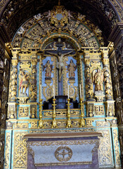 interior of the cathedral of santa maria consecrated in the 14th century, construction began in...