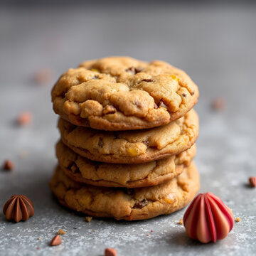 Delicious Flump Cookie Food Photography: Stock Photo For Backgrounds, Graphics, and Design Projects
