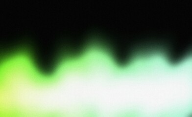 Abstract grainy gradients shape glowing, green vibrant color webpage header design, backdrop design, neon glowing colors noisy shaped background.