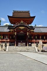 夏の石清水八幡宮　御本社(京都府八幡市)
