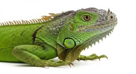 Obraz premium green iguana
