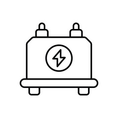 Obraz premium Flywheel Storage vector icons stock illustration