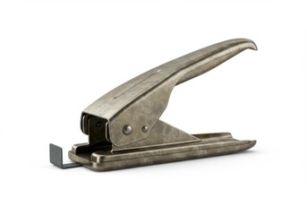 Silver Metal Hole Punch Tool