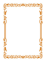 Minimalist Gold Premium Ornamental Frames Vector Art Deco