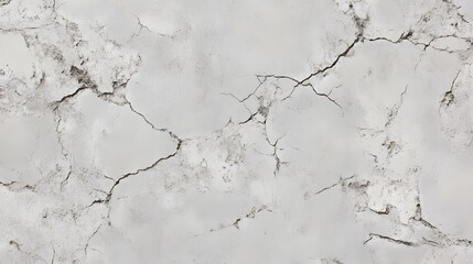 Obraz premium Grey mottled surface with deep cracks.