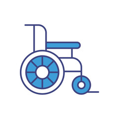 Mobility Aid vector icons stock illustration