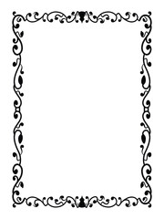 Minimalist Creative Design Premium Ornamental Frames Vector Art