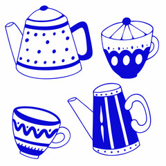 	
Set collections Japanese Teapot black silhouette icon symbol. Japan teacup design vector Illustration