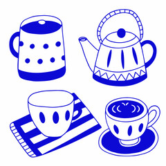	
Set collections Japanese Teapot black silhouette icon symbol. Japan teacup design vector Illustration