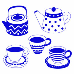 	
Set collections Japanese Teapot black silhouette icon symbol. Japan teacup design vector Illustration