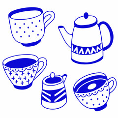 	
Set collections Japanese Teapot black silhouette icon symbol. Japan teacup design vector Illustration