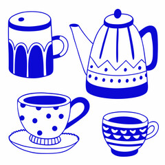 	
Set collections Japanese Teapot black silhouette icon symbol. Japan teacup design vector Illustration