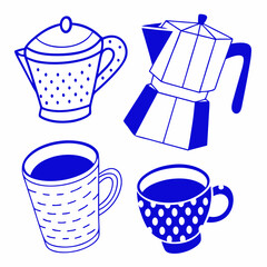 	
Set collections Japanese Teapot black silhouette icon symbol. Japan teacup design vector Illustration