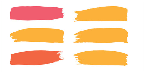 A set of colorful speech bubbles whit white background.