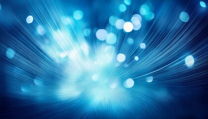 Obraz premium magic blue blur abstract background