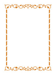 Minimalist Gold Premium Ornamental Frames Vector Art Deco