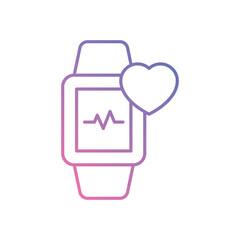 Health Tracker vector icons stock illustration