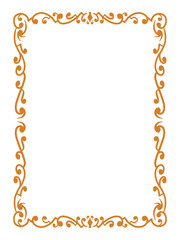 Minimalist Gold Style Premium Ornamental Frames Vector Art Deco