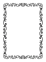 Leafy Design Premium Ornamental Frames Vector Art Deco