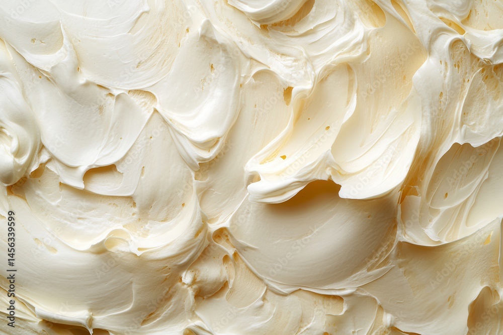 Poster Creamy swirls and smooth textures create a visually appealing and calming background, perfect for adding a touch of elegance to any project.