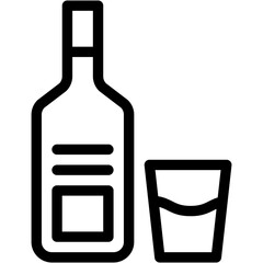 Vector Icon Bottle, Soda, Drink, Beer