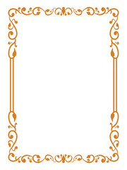Simple Trim Premium Ornamental Frames Vector Art Deco