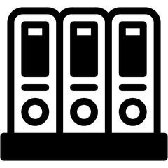 Vector Icon archive, archives, document, folder, documents