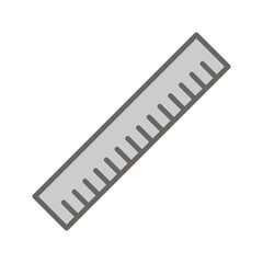 Ruler Vector Icon