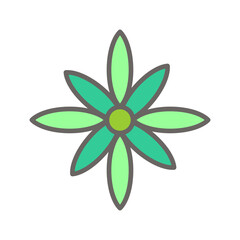 Flower Vector Icon