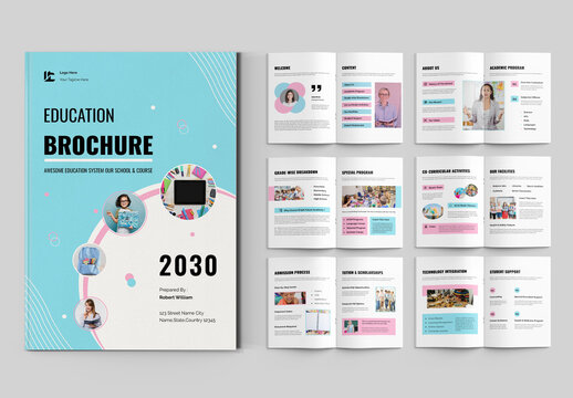 Education School Brochure Template
