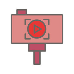 Selfie Stick Vector Icon