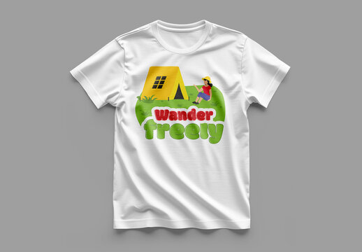 Tshirt Design For Adventure Travel Lovers