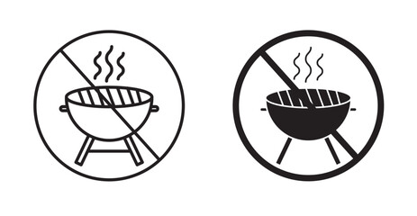 No grill sign